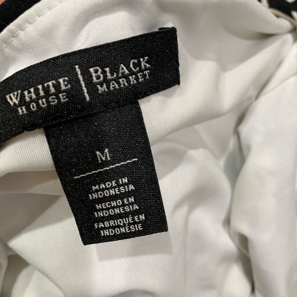 White House Black Market White Lace Blouse - Picture 4 of 8